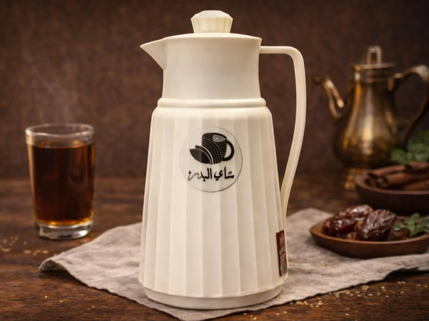 ترمس حليب الشاي سعة 1000ملم