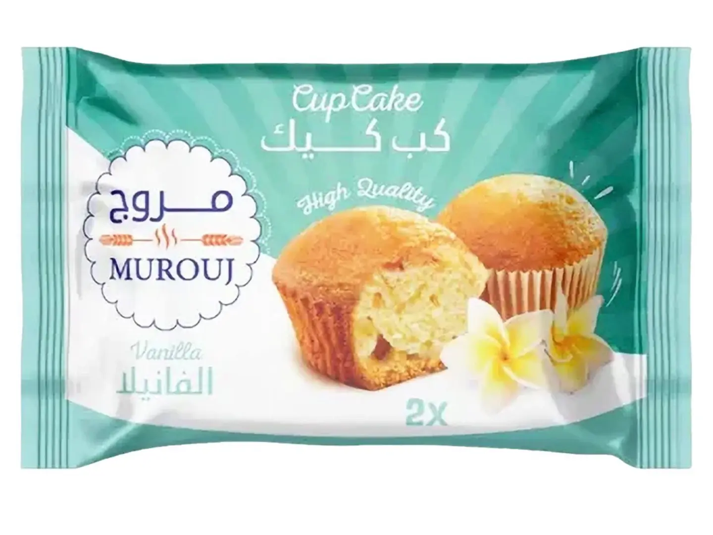 كب كيك الفانيلا