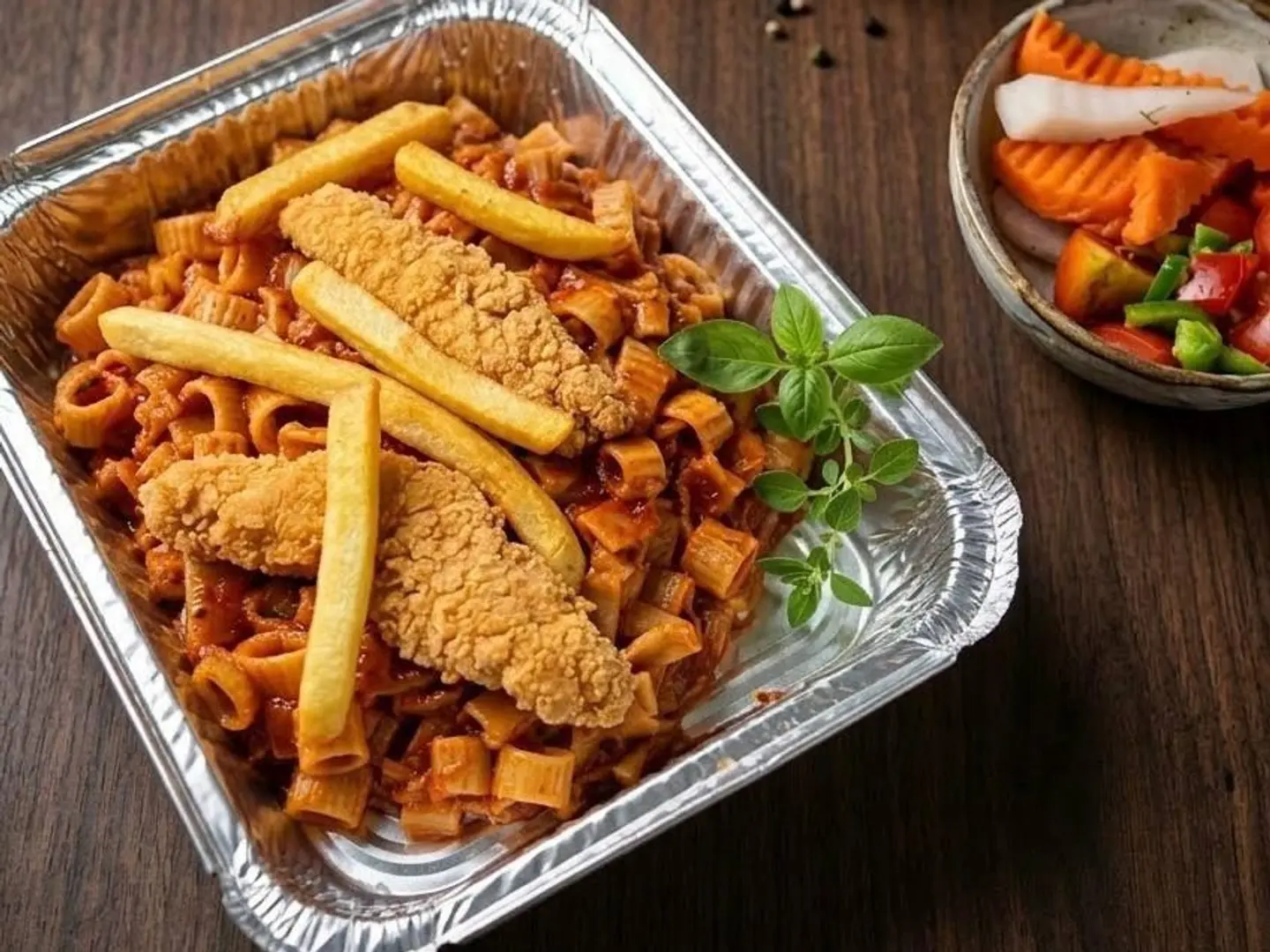 Chicken Strips Pasta