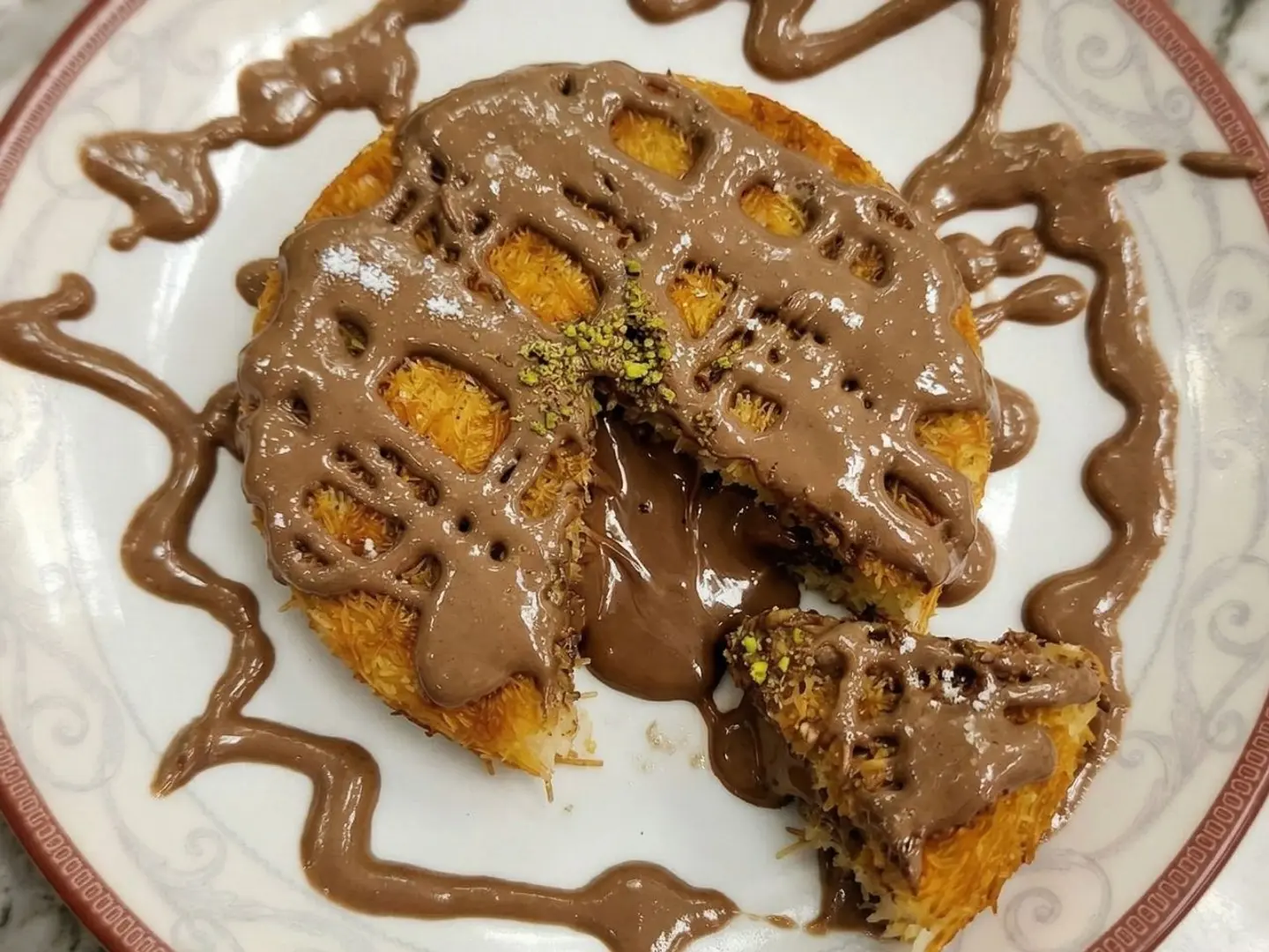 Kunafa With Nutella
