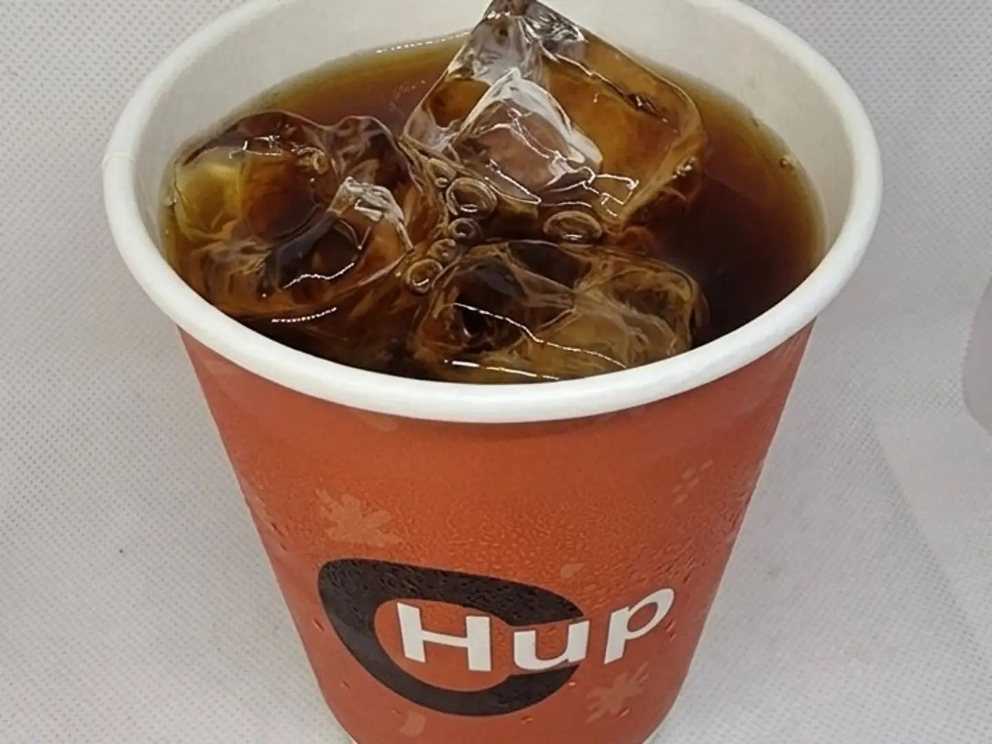 Large Cold Coffee The Day