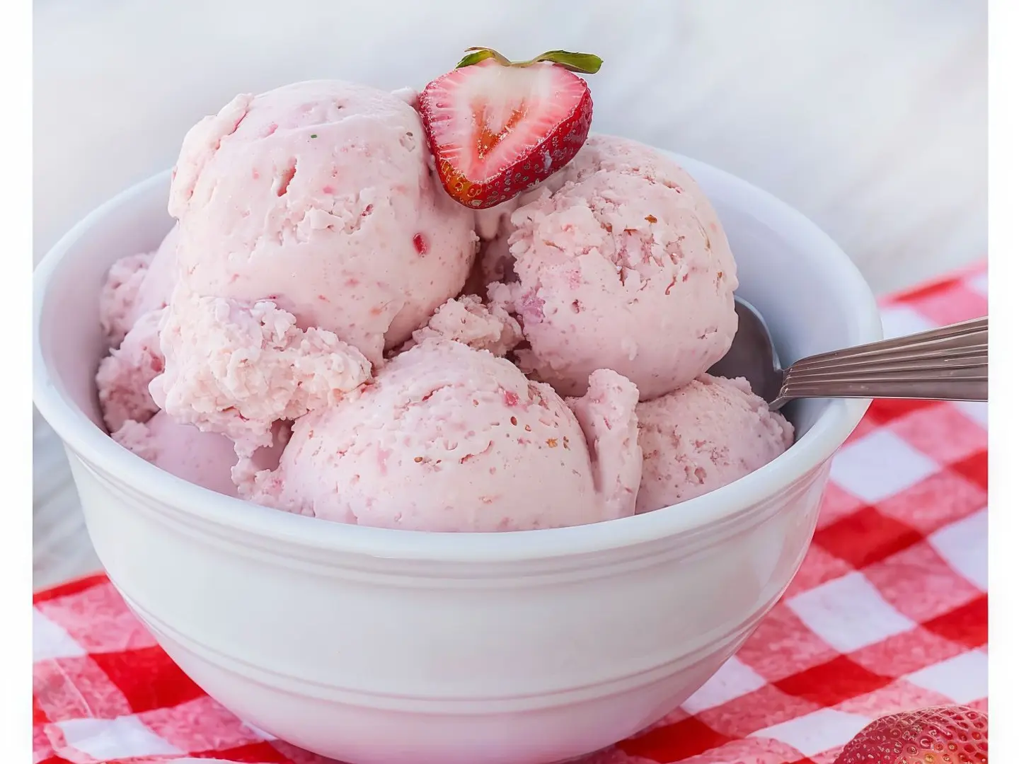 Strawberry Ice Cream