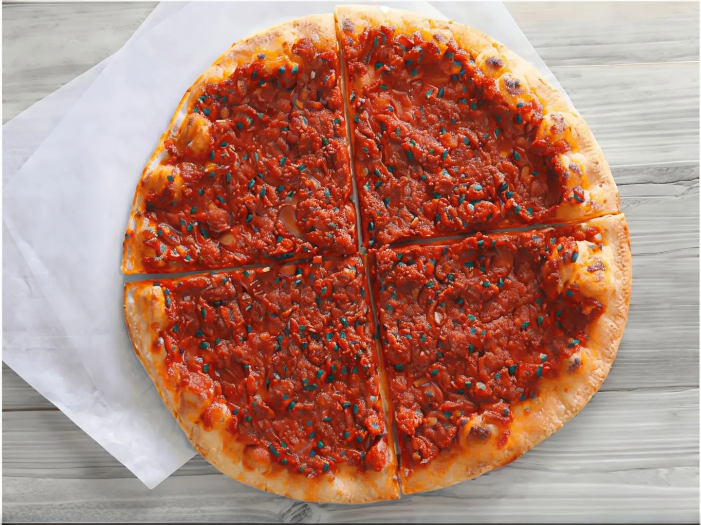 فطيرة محمرة