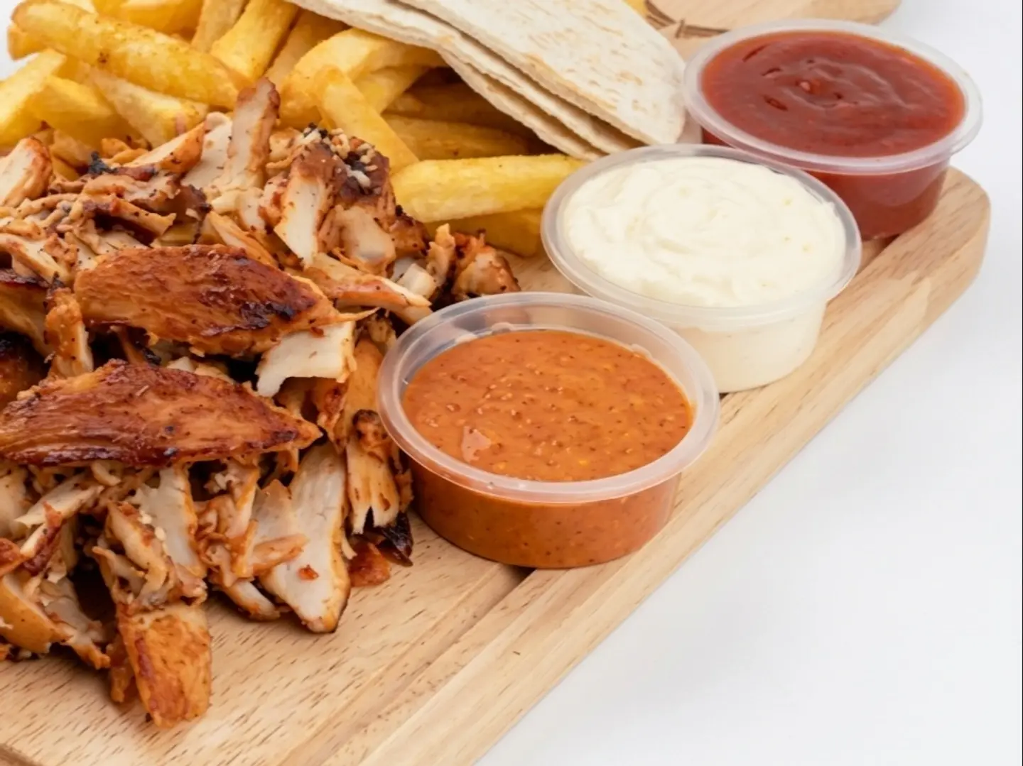 شاورما صحن فرط - وسط