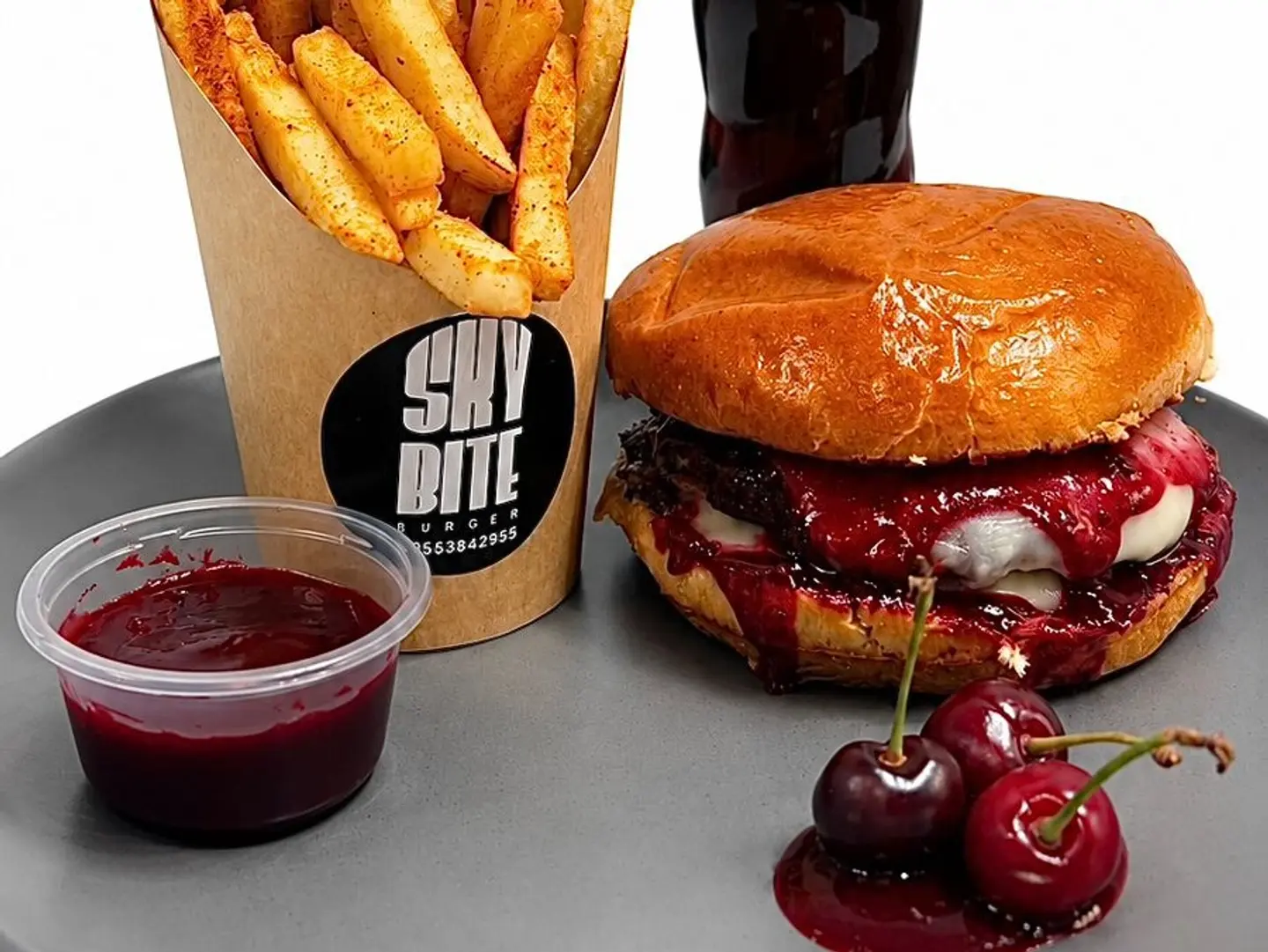 Cherry Burger Meal