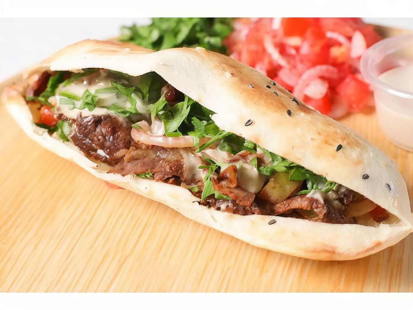 Iraqi Sandwich, Beef