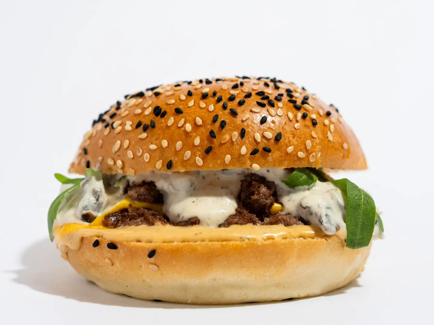 Double Truffle Smash Burger