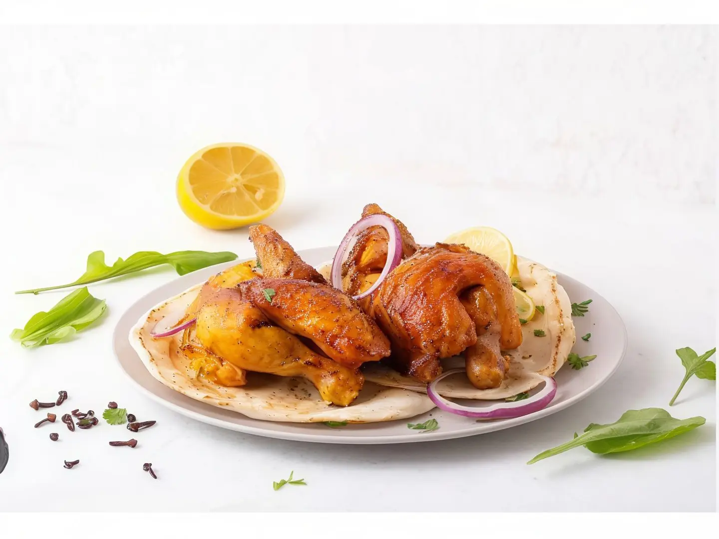 شواية دجاج سادة