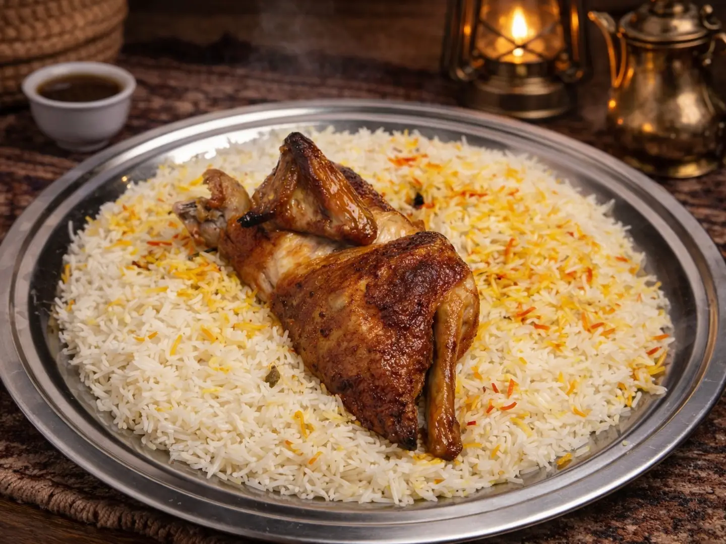 نصف دجاج شواية - نصف حبة دجاج شواية