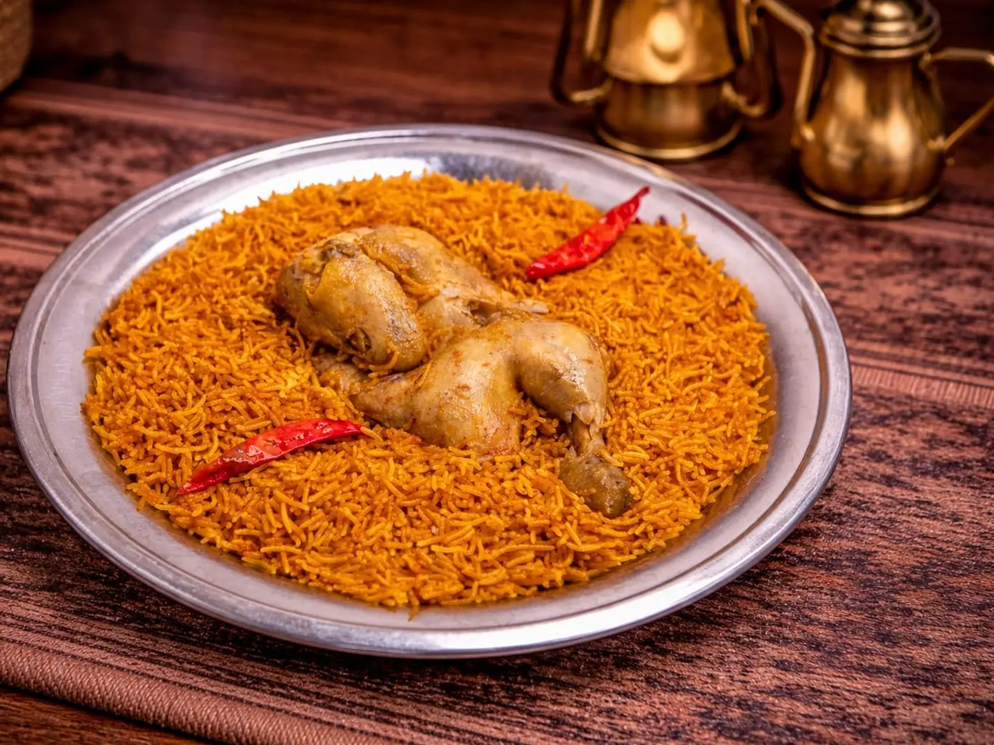نصف حبة دجاج مضغوط