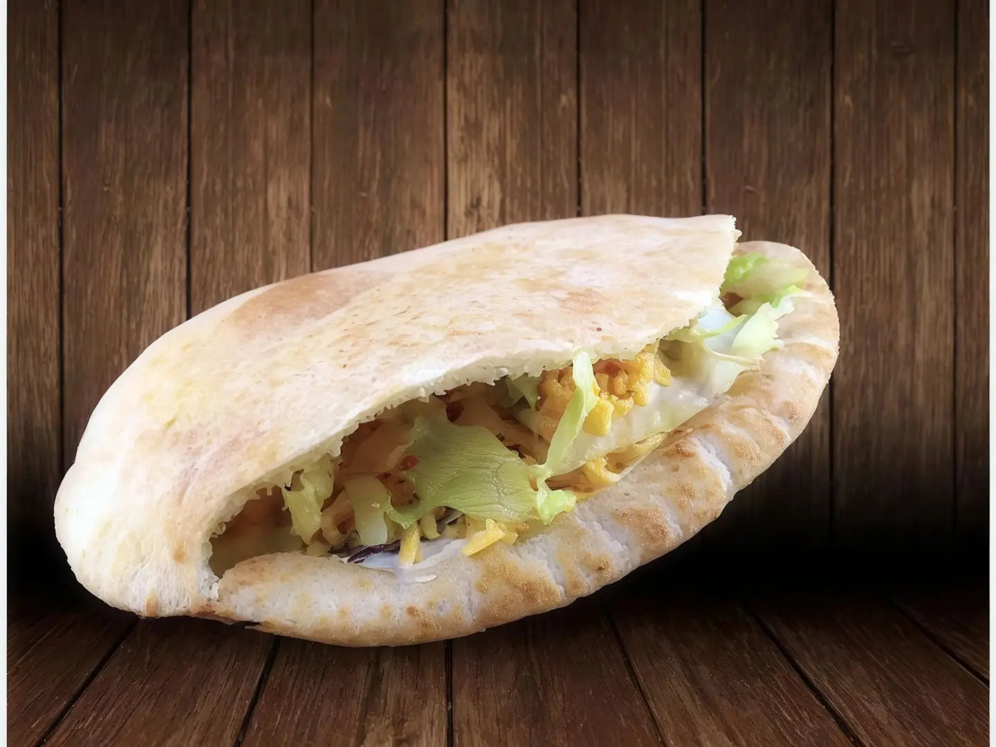 Falafel Sandwich With Lays Cheese