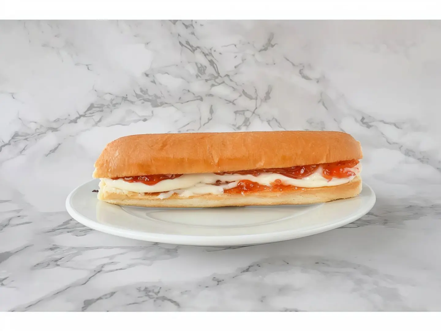 Cheese And Jam Sandwich