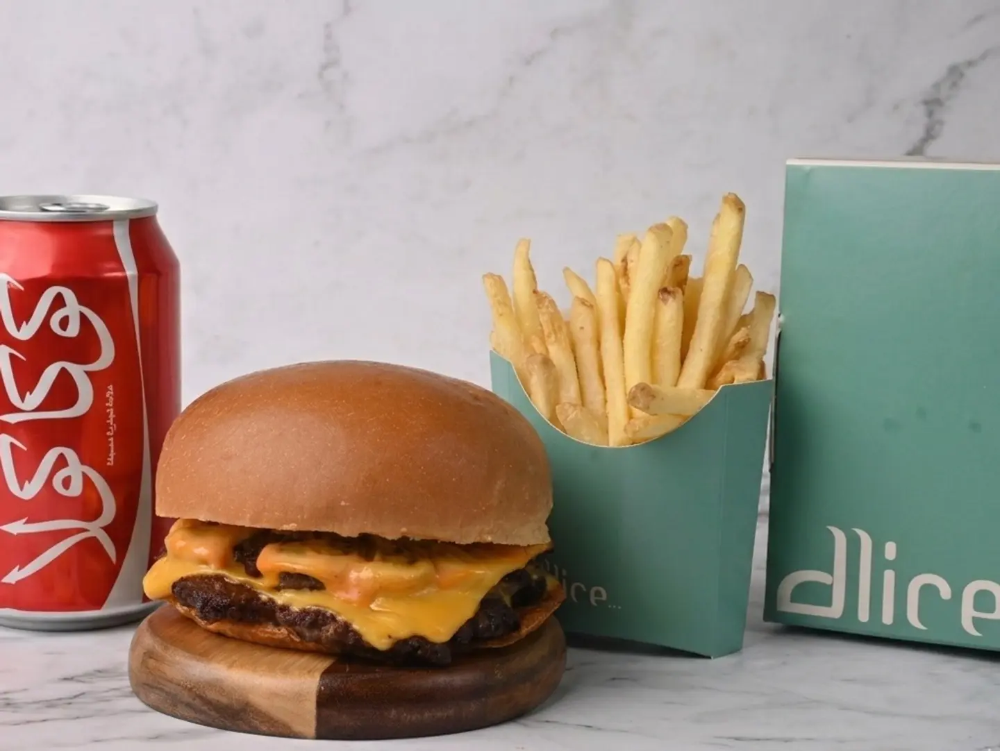 وجبة دبل برجر