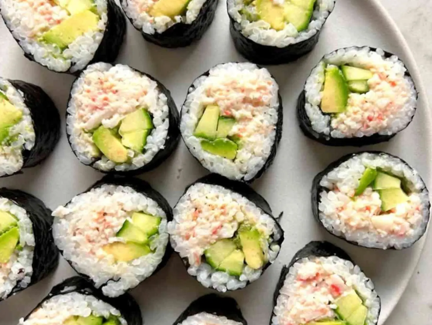 Crab Stick Avocado Roll