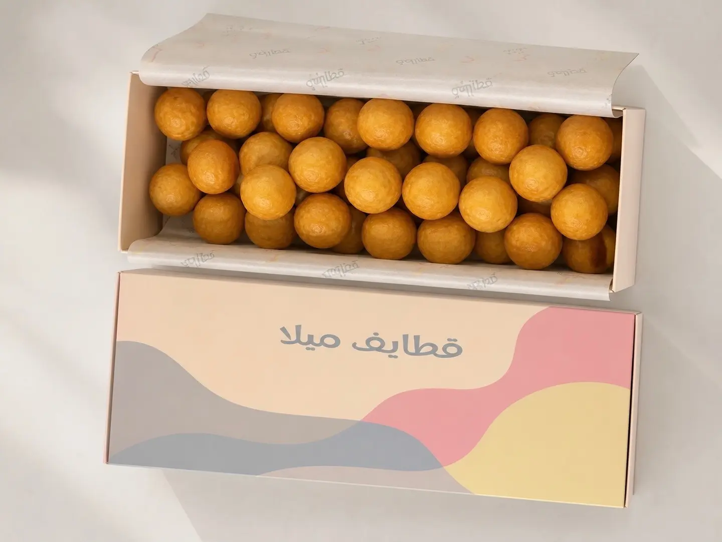 بوكس لقيمات بالجبن- الحجم وسط