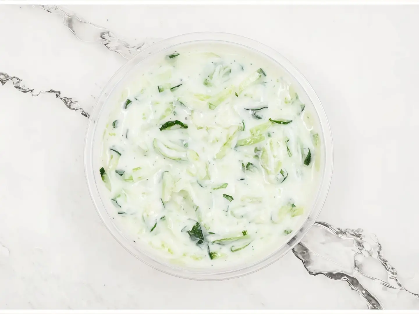 Yogurt With Cucumber Salad