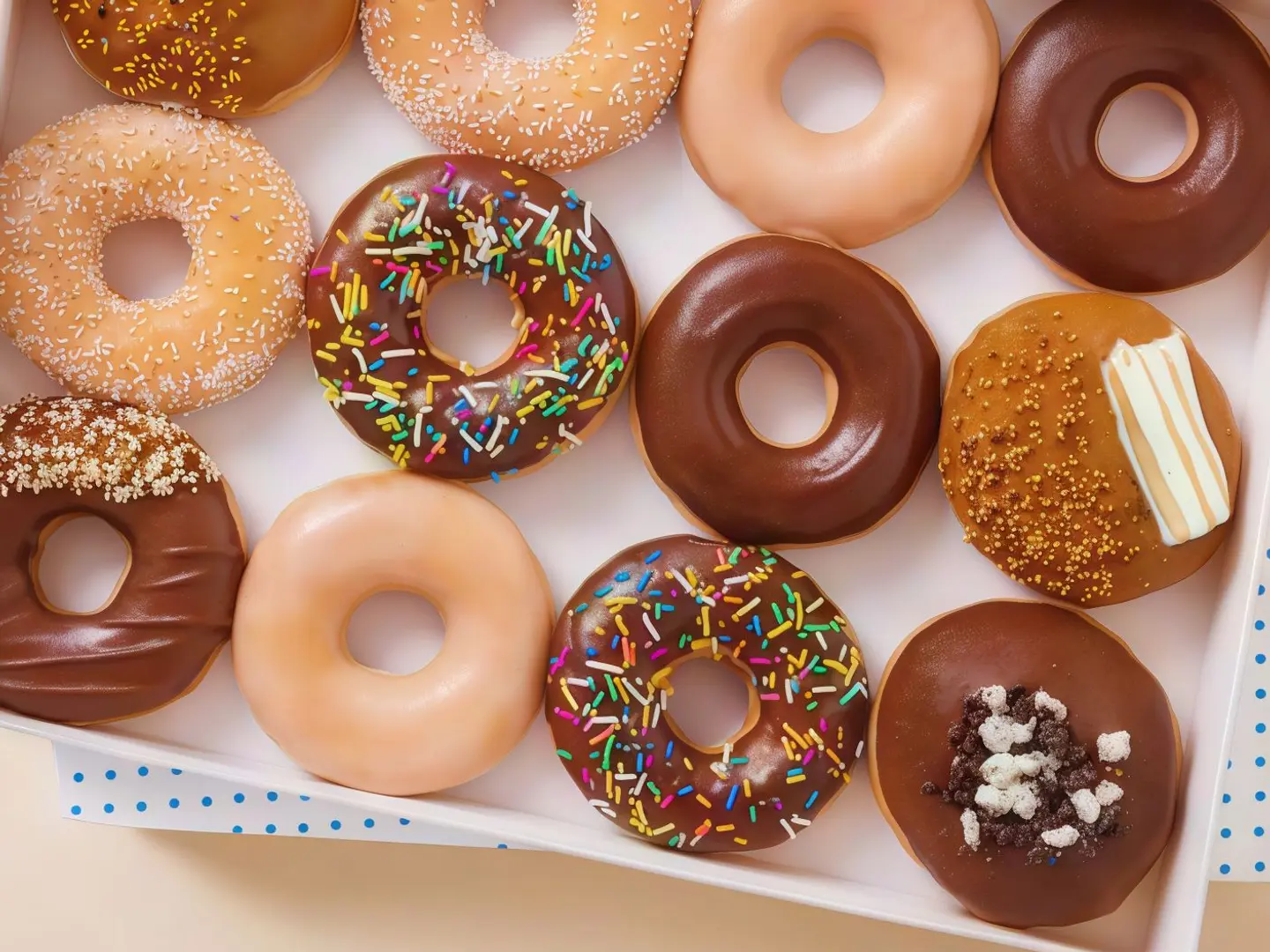 Mixed Donut Box 12 Pieces