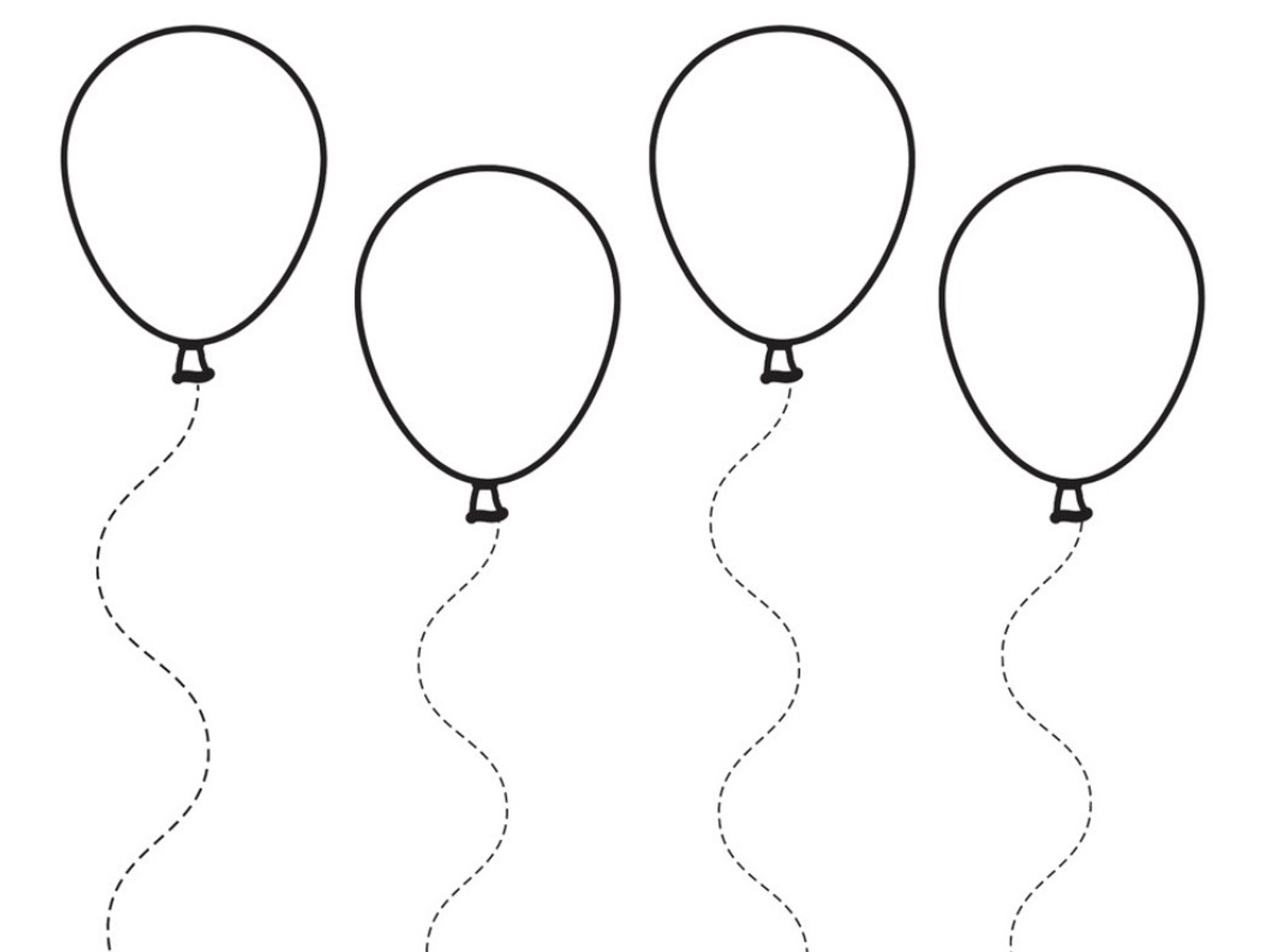 (بالون هيليوم سادة)