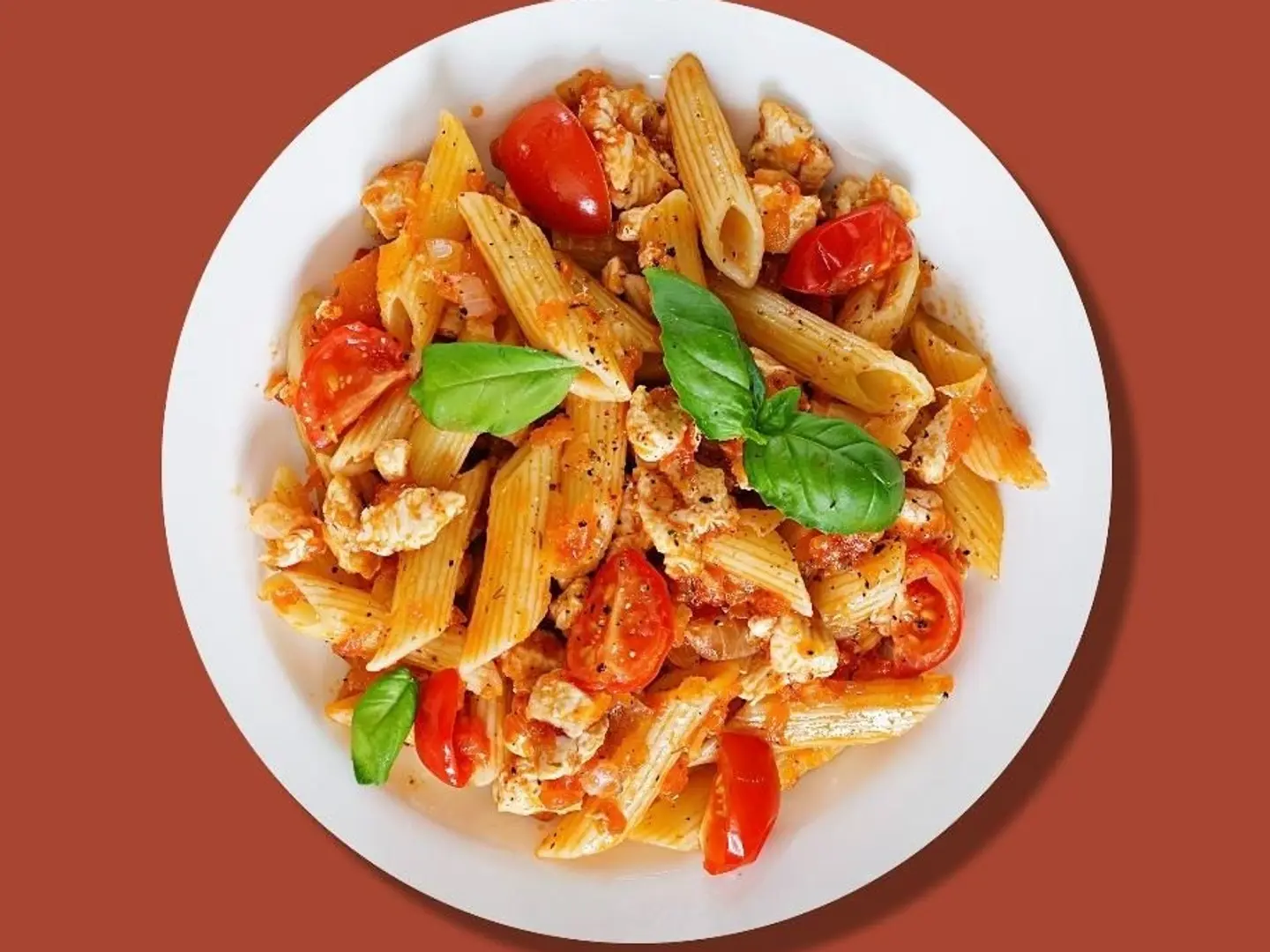 Chicken Pasta Red Sauce