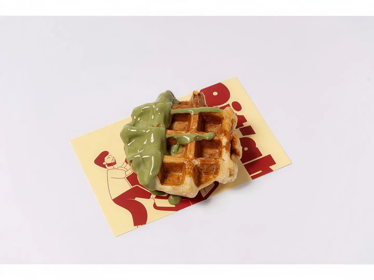 Pistachio Waffle