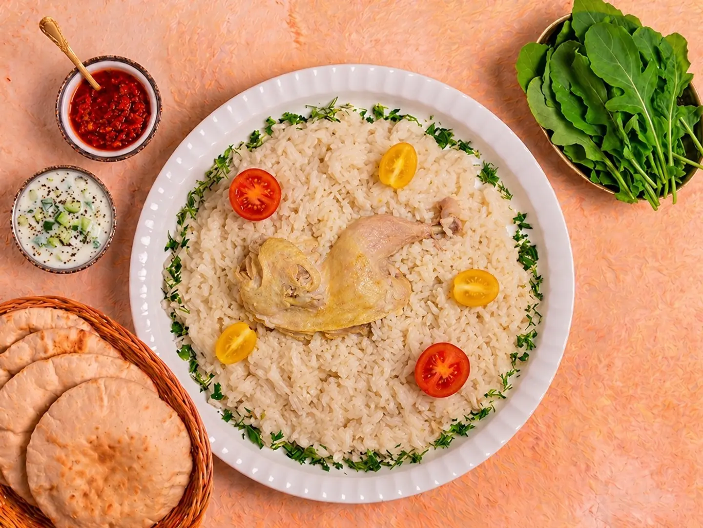 نصف مضغوط دجاج العقبة