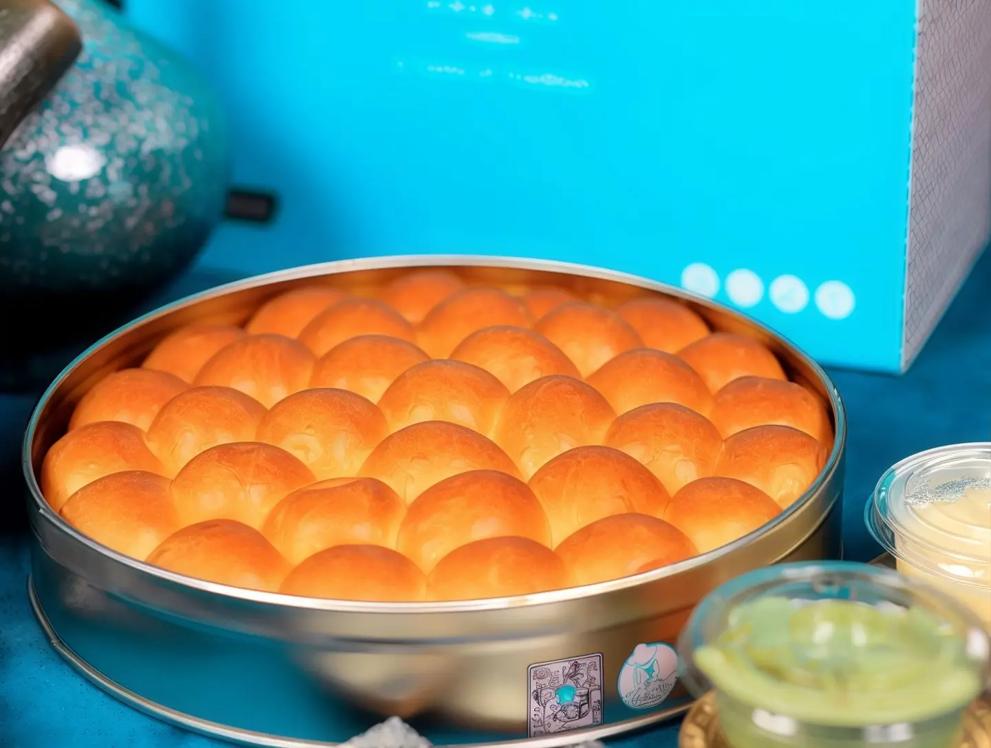 علبة صاج خلية بستاشيو كريمي