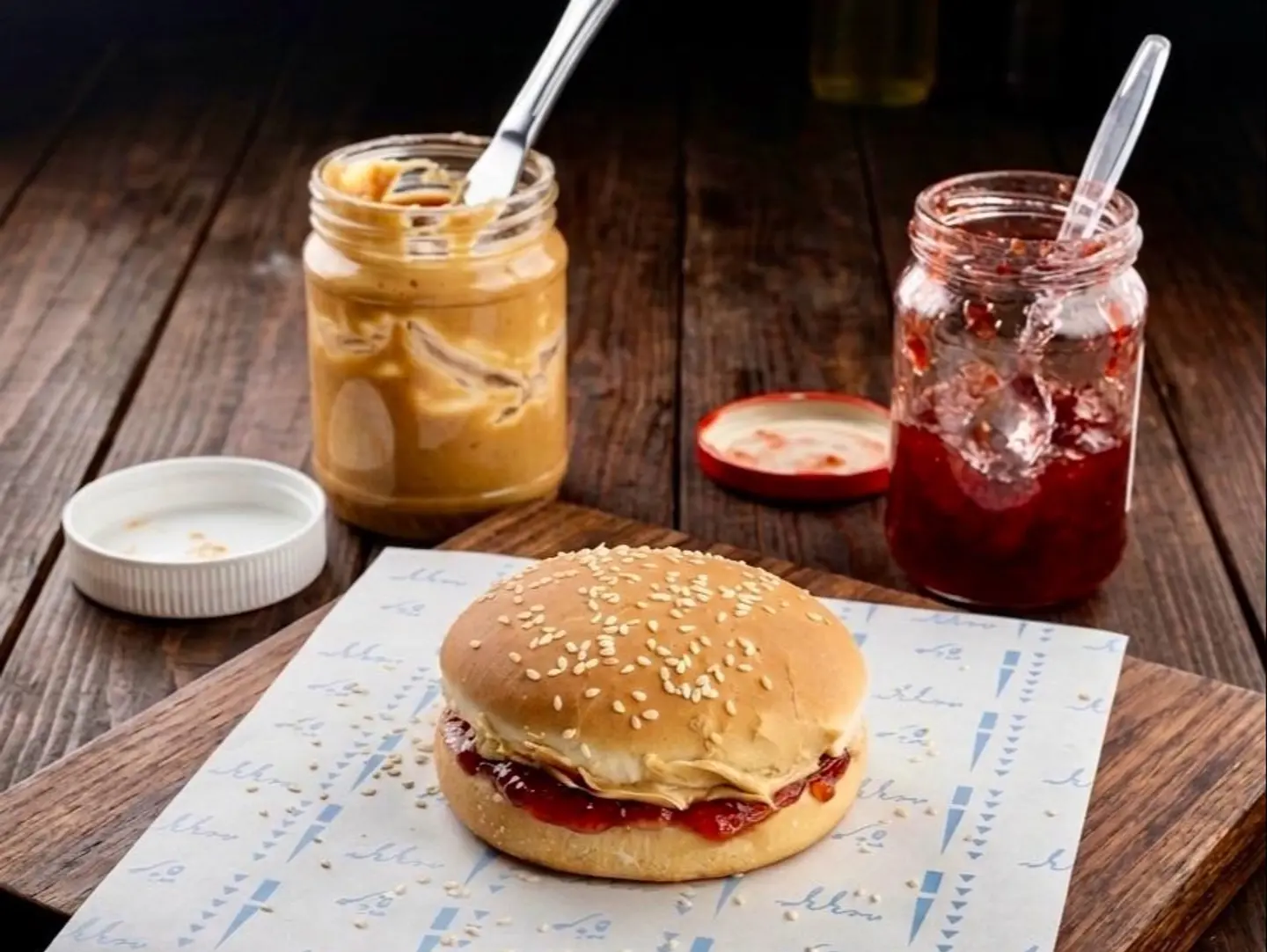 Peanut Butter Jam Sandwich