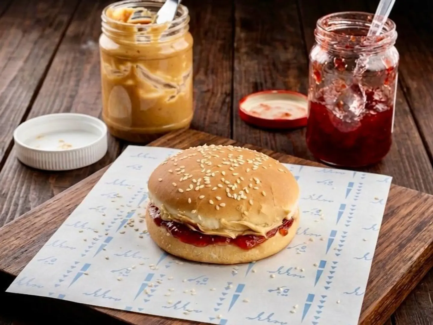 Peanut Butter Jam Sandwich