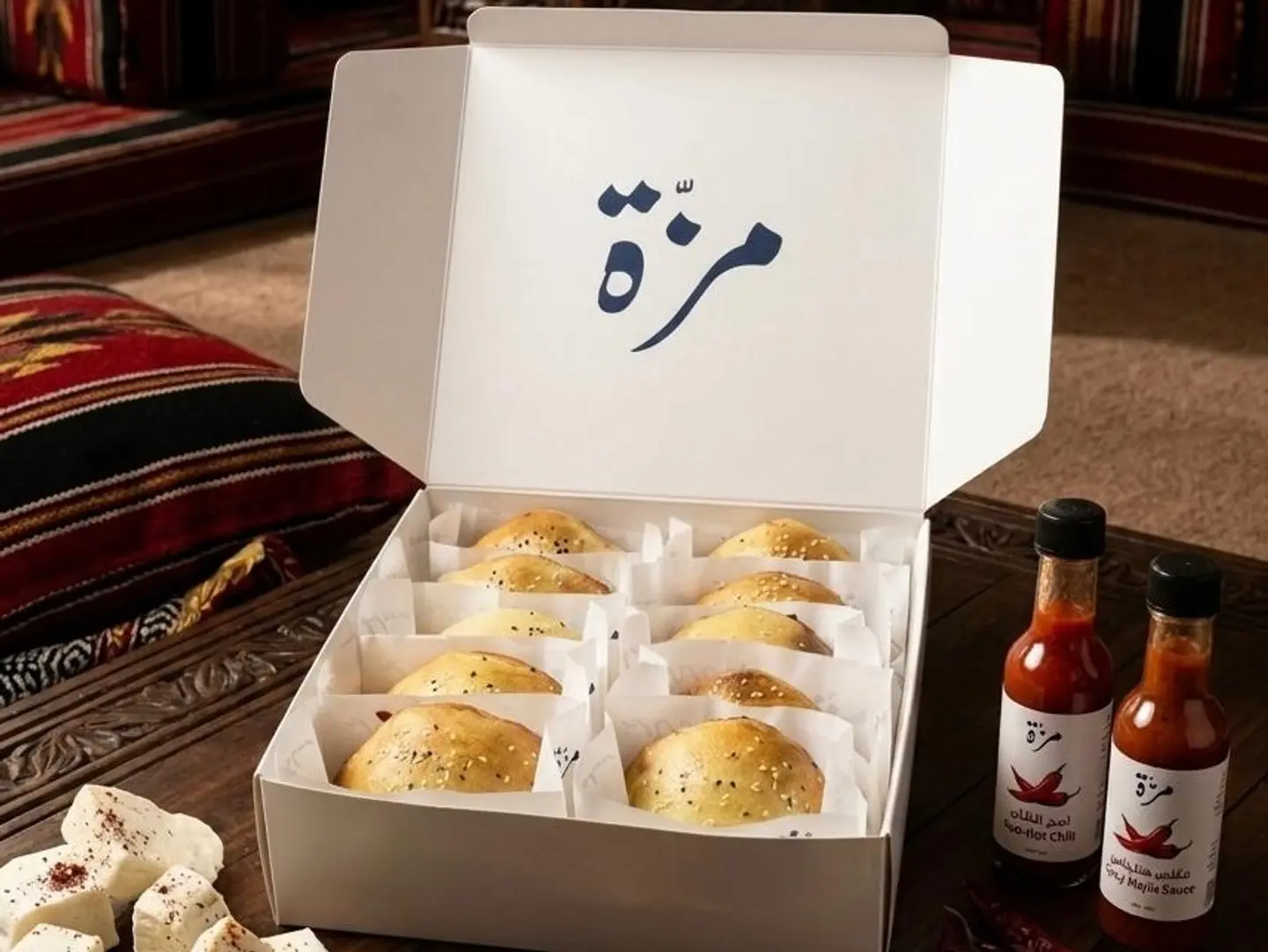 بوكس فطائر البيض والحلو