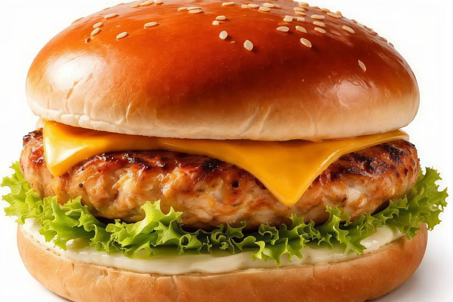 برجر دجاج العربي مشوي - عادي