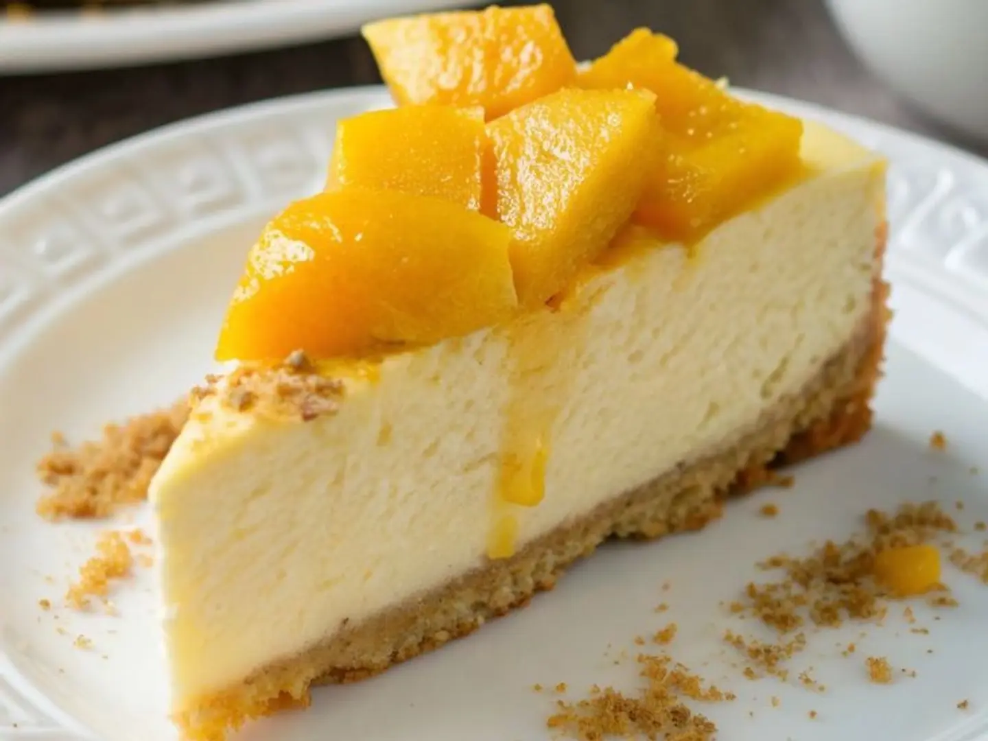 شيزكيك المانجو