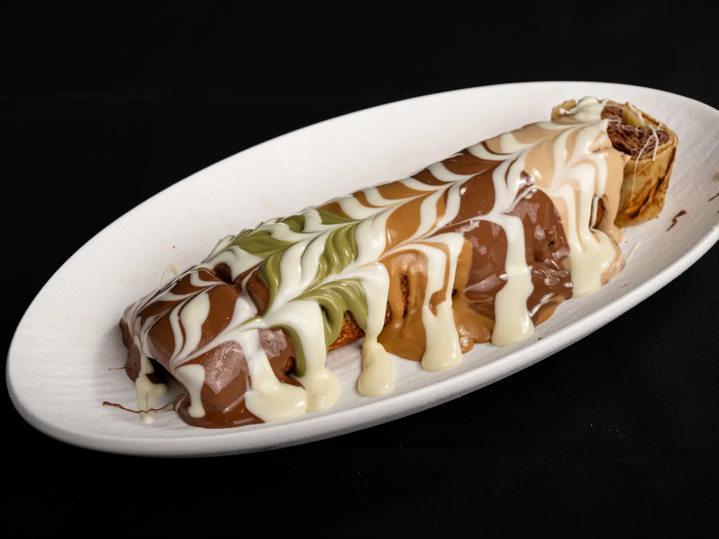 كريب بحشوة الكيك