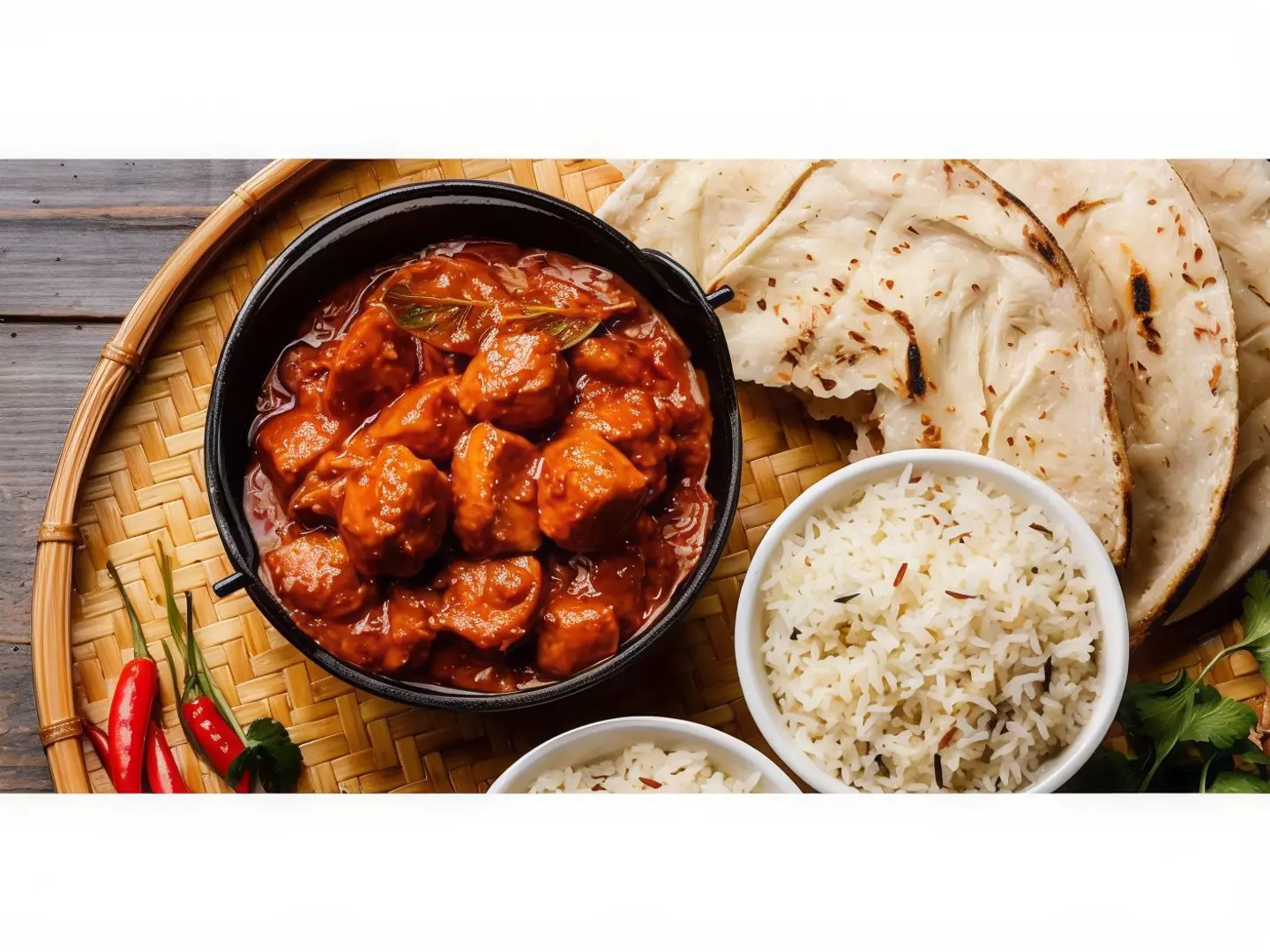 إيدام دجاج مع رز