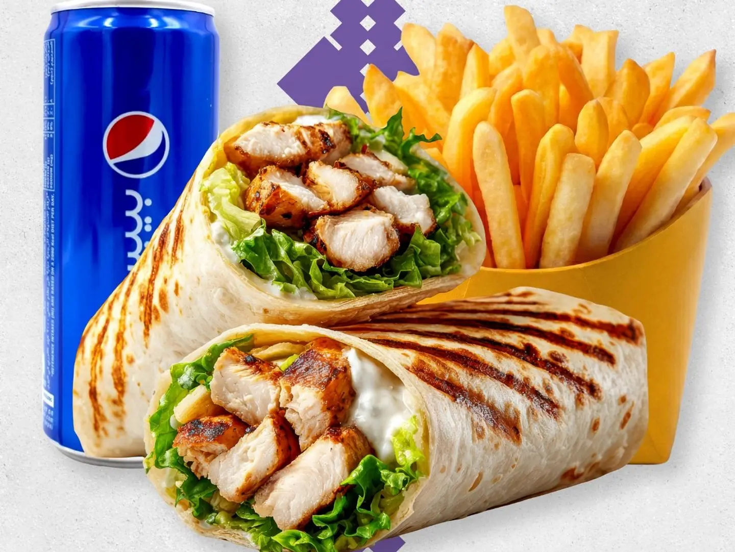 وجبة تورتيلا الدجاج
