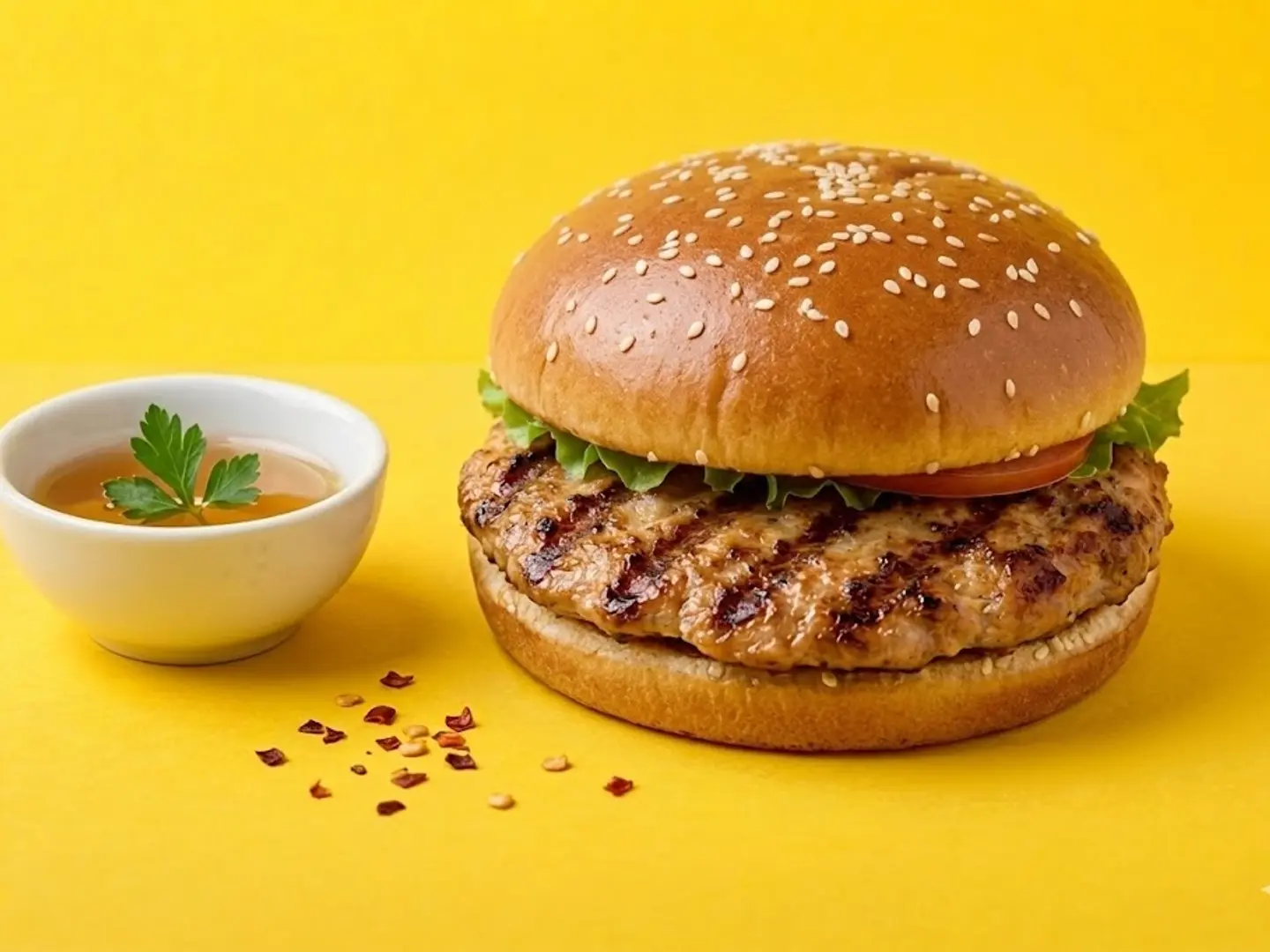 Grilled Chicken Burger