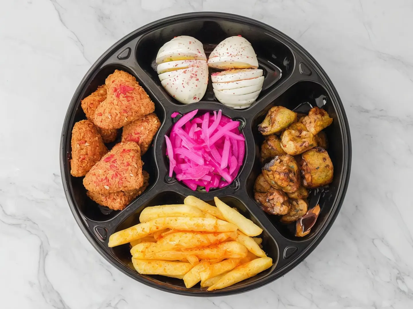 صحن فلافل مكس