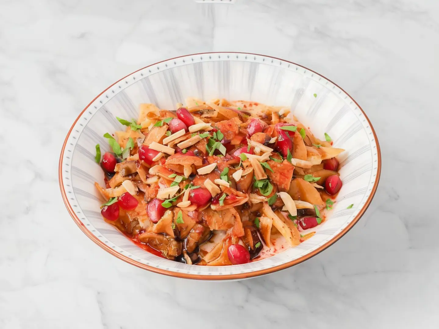 فتة باذنجان