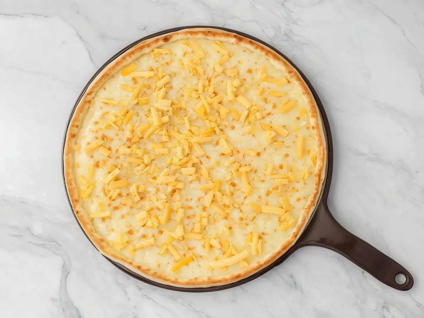 بيتزا مشكل اجبان وسط