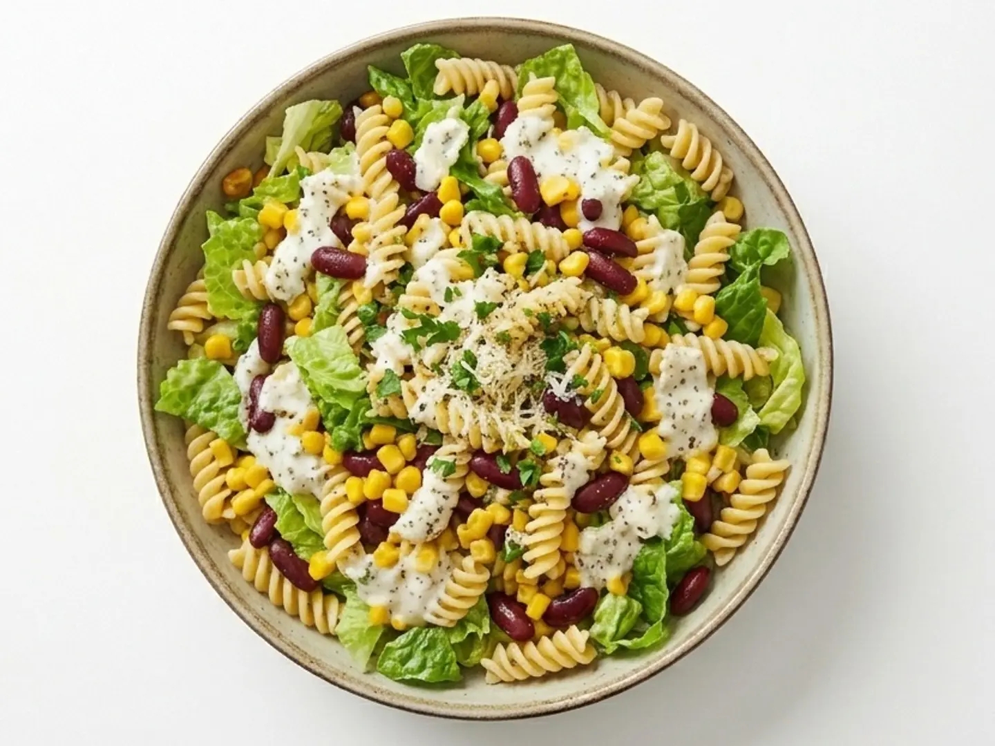 سلطة المكرونه