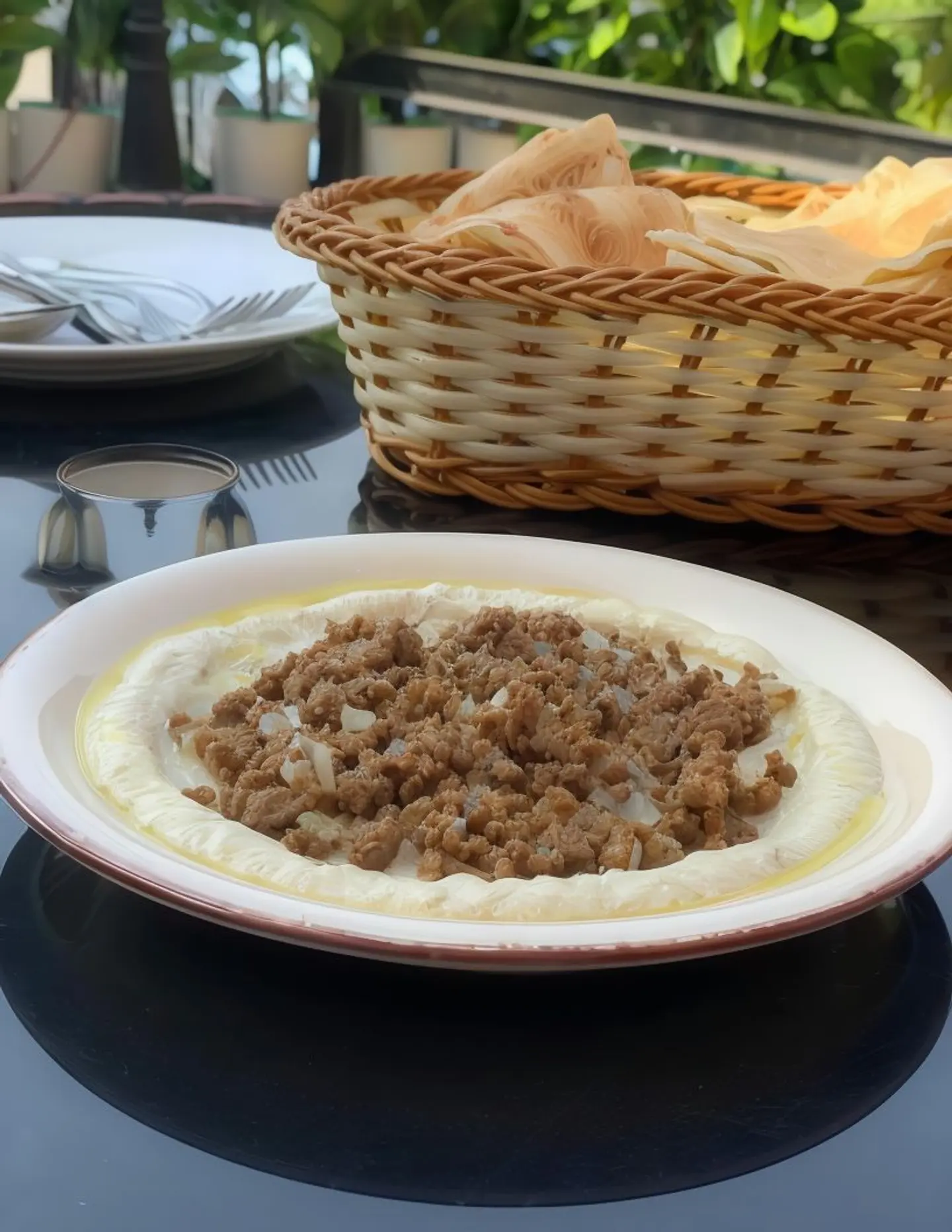 متبل باللحم