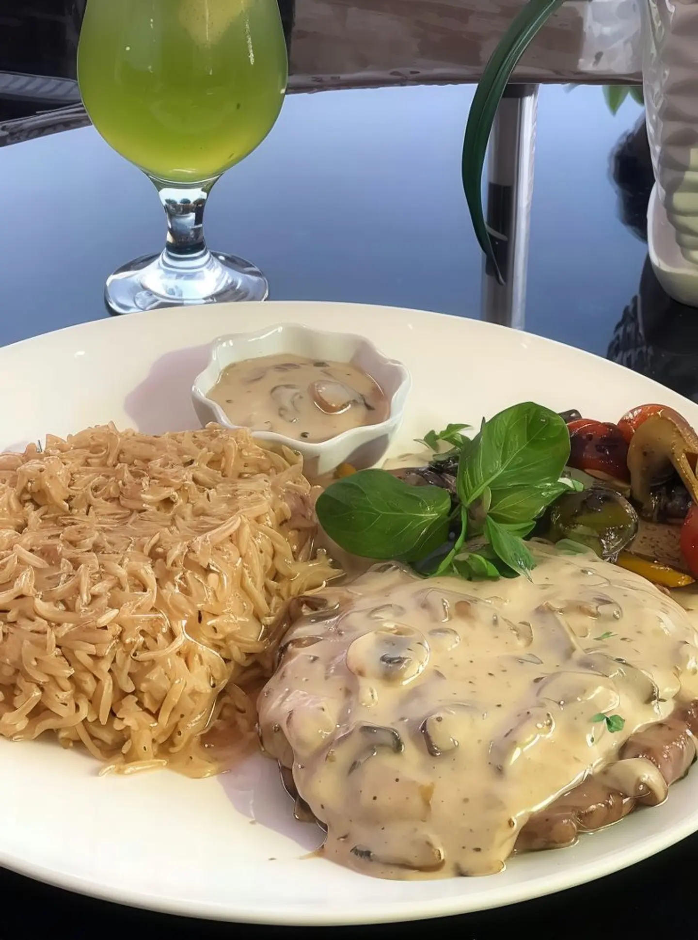 Beef Fillet With Mushroom Sauce