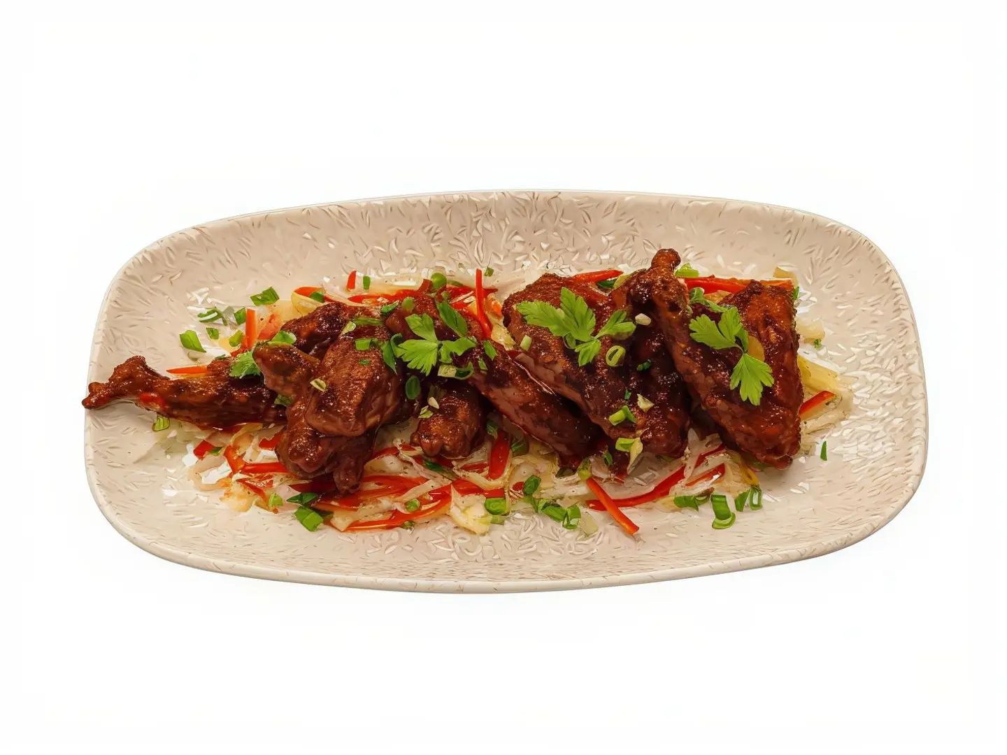 أجنحة دجاج شيزوان