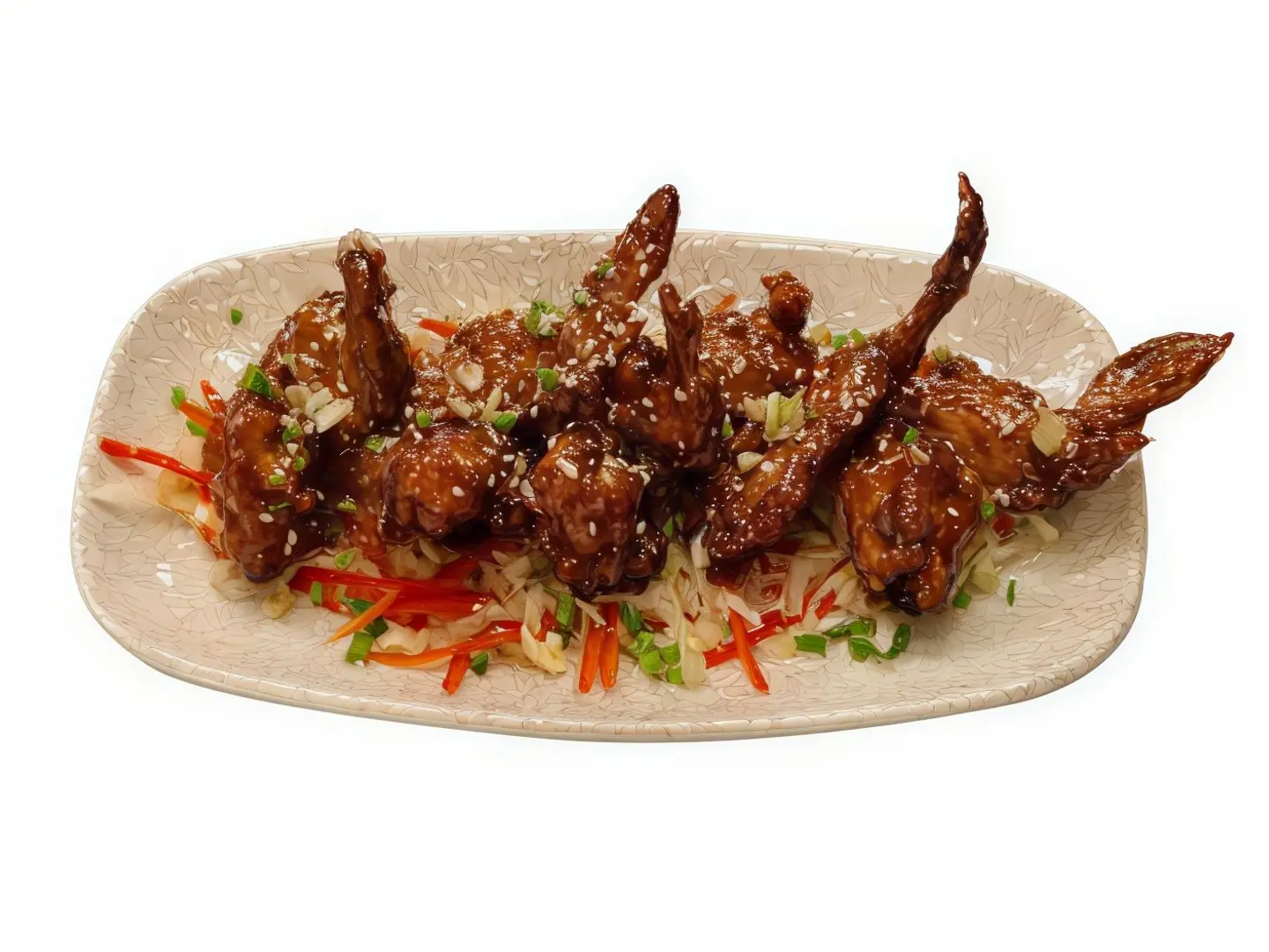 أجنحة دجاج بالعسل