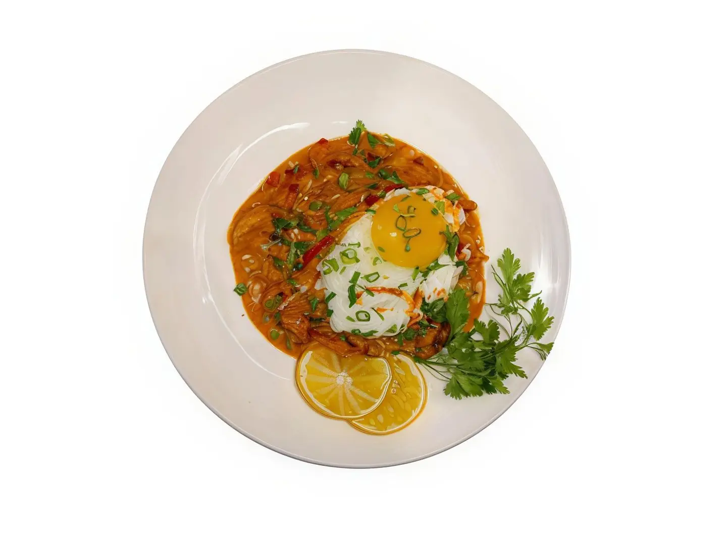 Laksa Noodles With Chicken