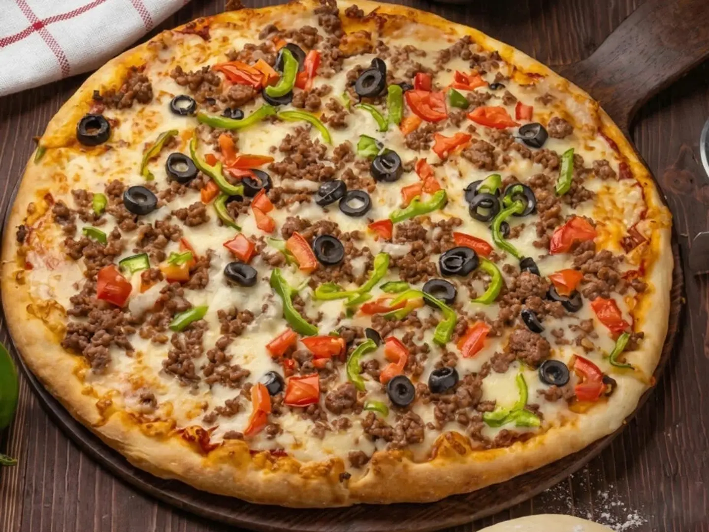 Small Beef Pizza