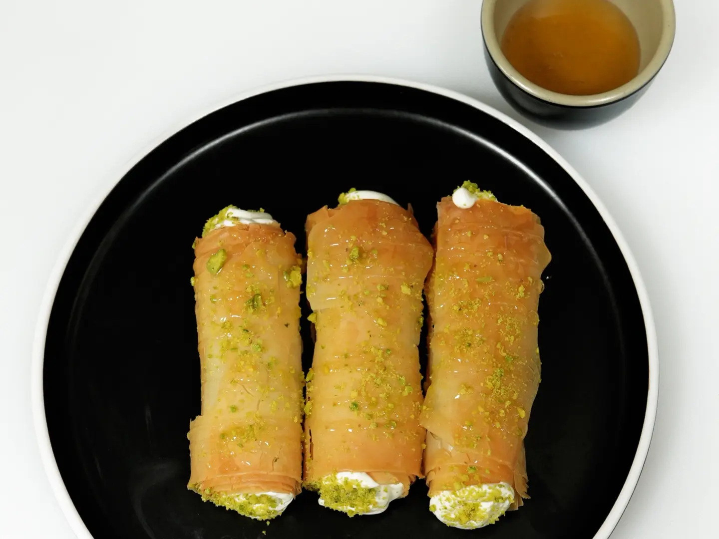 Sweet Cream & Pistachio Phyllo