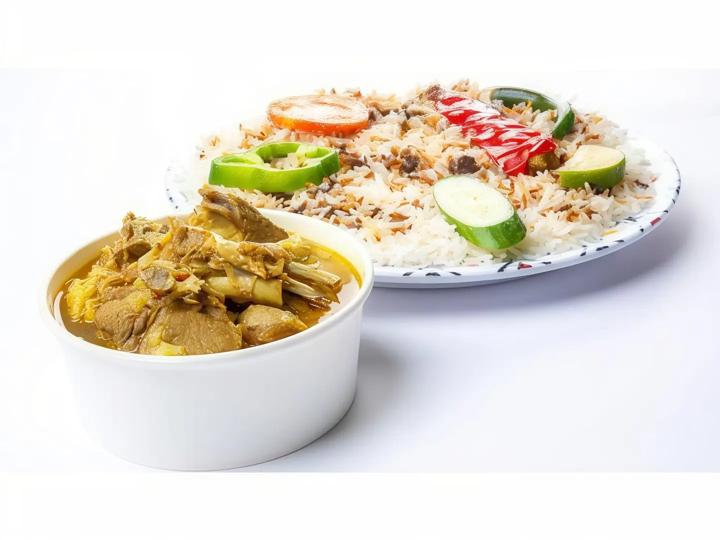 Barma Meat With Pishawari Rice