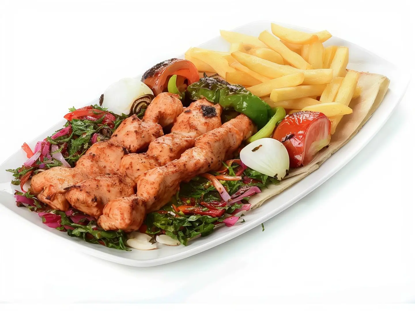 وجبة أوصال دجاج