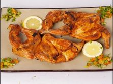 نصف دجاج مظبي مع الرز (شعبي)
