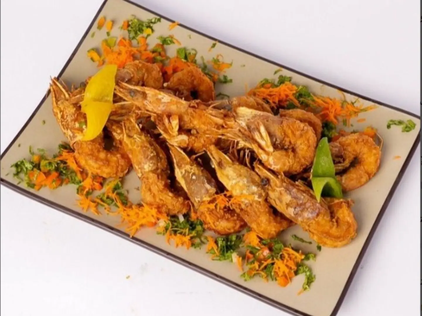 ربع كيلو روبيان (مقلي)